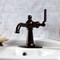Kingston Brass Single-Handle Bathroom Faucet with Push Pop-Up, Oil Rubbed Bronze KSD3545KL - alternate 4